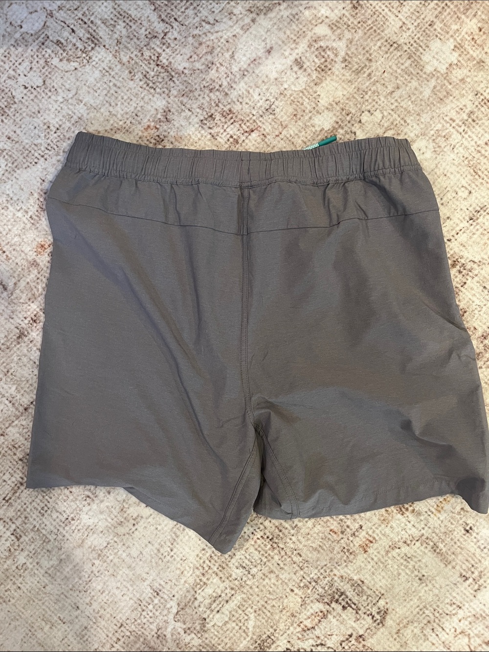 Men's Myles Apparel Gray Elastic-Waist Performance Shorts - Picture 5 of 5